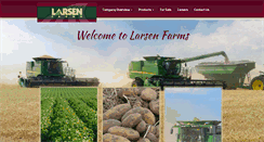 Desktop Screenshot of larsenfarms.com